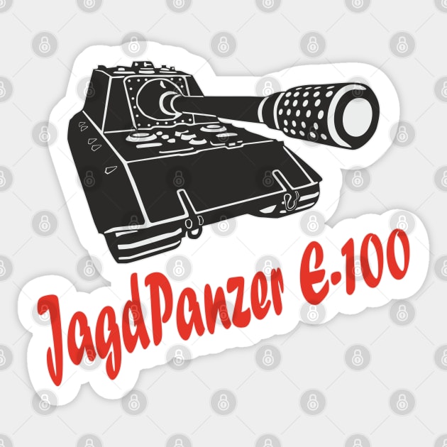 JagdPanzer E-100 Edit Sticker by FAawRay